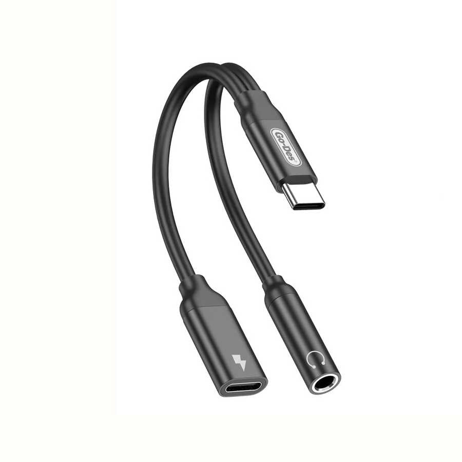 Go Des GD-UC317 Type-C To 3.5mm Adaptör - 1 Go Des GD-UC317 Type-C To 3.5mm Adaptör - 1